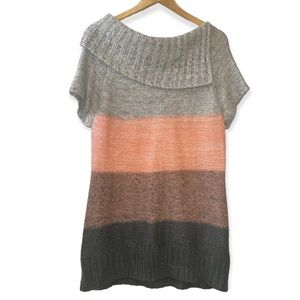 No Boundaries Short Sleeve‎ Sweater Dress​​